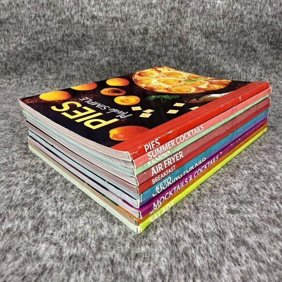 ✅ Simple Cookbook Lot Of 10 Vegan Keto Pies Air Fryer Breakfast Salads Mocktails - Picture 8 of 10